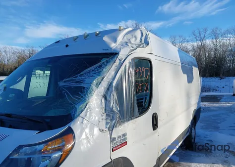 2021 Ram Promaster 3500 Cargo Van High Roof 159 Wb Ext из США, поврежденный, VIN 3C6MRVJG5ME532171